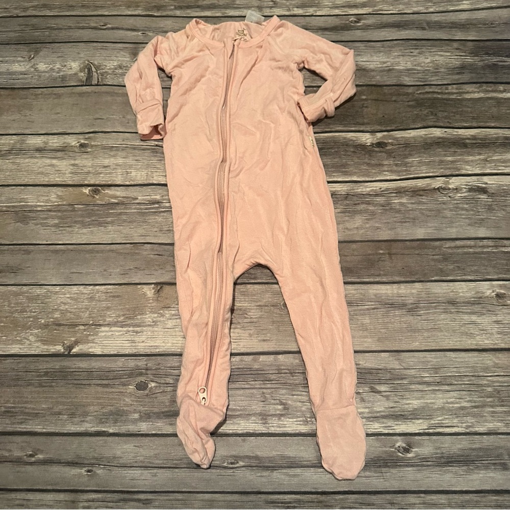Boody baby pink bamboo sleeper